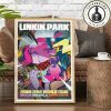 Linkin Park From Zero World Tour 2025 Poster In Boston MA On Aug 1 2025 At TD Garden By Greg Lamarche Home Decor Poster Canvas