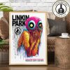Linkin Park From Zero World Tour 2025 Poster In Milwaukee WI On Aug 25 2025 At Fiserv Forum By Albert Reyes Home Decor Poster Canvas