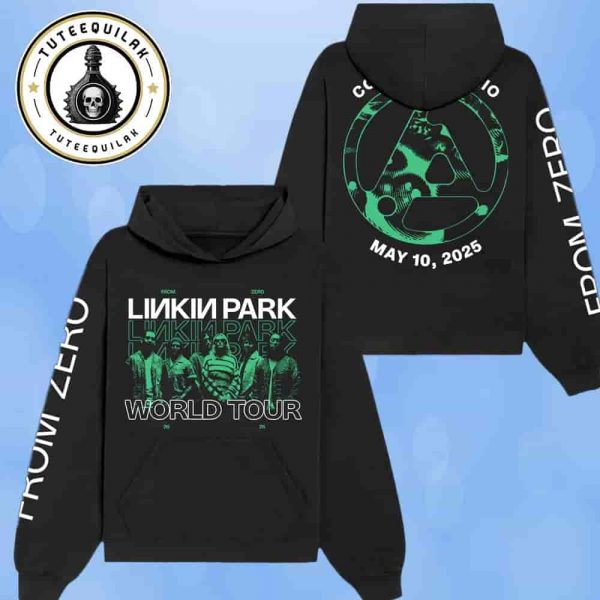 Linkin Park From Zero World Tour 2025 Venue Hoodie In Columbus OH On May 10 At Historic Crew Stadium Merchandise Two Sided Unisex T-Shirt
