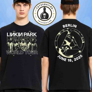 Linkin Park From Zero World Tour 2025 Venue Tee In Berlin Germany At Olympiastadion On June 18 Merchandise Two Sided Unisex T-Shirt