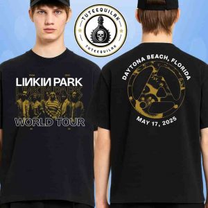 Linkin Park From Zero World Tour 2025 Venue Tee In Beach FL On May 17 At Daytona International Speedway Merchandise Two Sided Unisex T-Shirt
