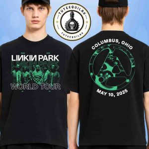 Linkin Park From Zero World Tour 2025 Venue Tee In Columbus OH On May 10 At Historic Crew Stadium Merchandise Two Sided Unisex T-Shirt