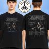 Billy Strings Australia And New Zealand Exclusive Tee Tour 2025 Merch Purple Gothic By Logan Fox Two Sided T-Shirt