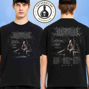 Lorna Shore Europe And UK Tour Dated List 2026 With Whitechapel And Humanity’s Last Breath Fan Gift Merch Two Sided T-Shirt