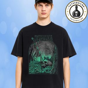 Metallica Haunted Castle Skull Tee Dark Gothic Metal Artwork Unisex T-Shirt