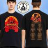 Metallica M72 World Tour 2025 Pitchgrim Crown Tee Skull And Dragon Graphic Heavy Metal Merchandise Two Sided Unisex T-Shirt