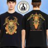 Metallica M72 World Tour Dates List 2025 Ktulu Tee Skull Bat Graphic Merchandise Two Sided Unisex T-Shirt