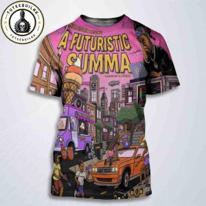 Metro Boomin x DJ Spinz New Mixtape 2025 A Futuristic Summa Vibrant Cartoon All Over Print T-Shirt