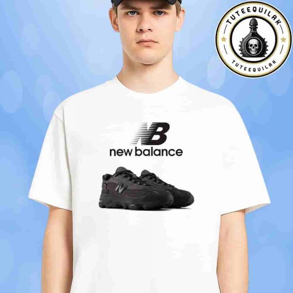 New Balance 1000 Cordura Black Cement Sneaker T-Shirt