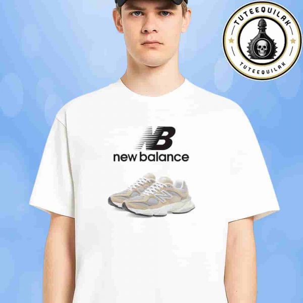 New Balance 9060 Incense Raincloud Arid Stone Sneaker T-Shirt