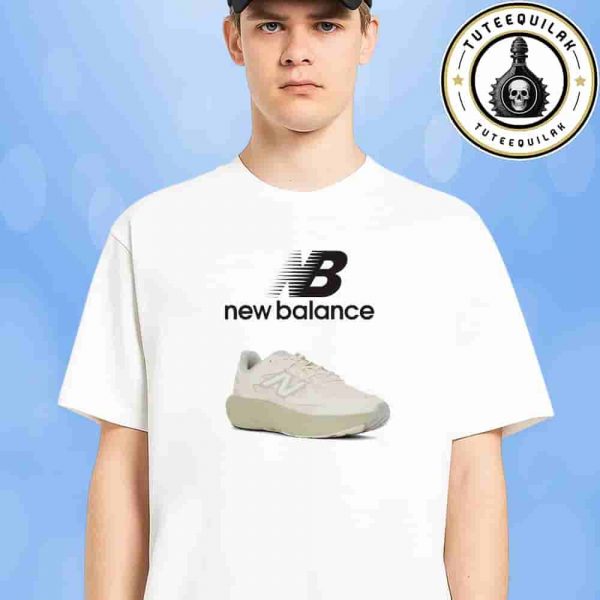 New Balance Fresh Foam Trainer Linen Olivine Sneaker T-Shirt