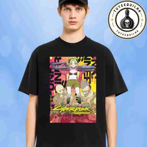 New Manga 2025 Cyberpunk Edgerunners Madness Unisex T-Shirt
