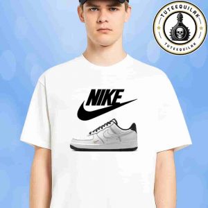 Nike Air Force 1 ’07 Mini Jewel White Black Sneaker T-Shirt
