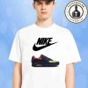 Nike Air Max 90 Leopard Burgundy Crush Sneaker T-Shirt