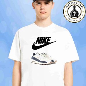 Nike Air Max 90 Rare Air Pale Ivory Thunder Blue Sneaker T-Shirt