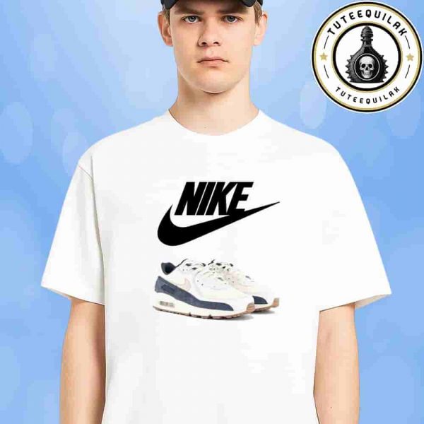 Nike Air Max 90 Rare Air Pale Ivory Thunder Blue Sneaker T-Shirt