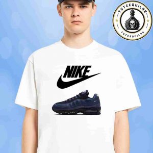 Nike Air Max 95 Big Bubble Sanded Purple Obsidian Sneaker T-Shirt