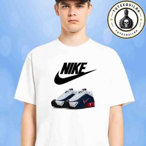 Nike Shox R4 USA 2025 Sneaker T-Shirt