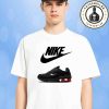 Nike Shox TL Metallic Platinum Pink Foam Sneaker T-Shirt