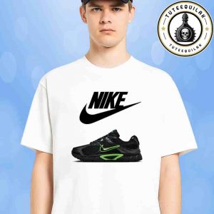 Nike V5 RNR Black Lime Blast Sneaker T-Shirt
