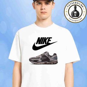 Nike Zoom Vomero 5 College Grey Cave Stone Sneaker T-Shirt