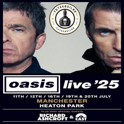Oasis Live 25 Manchester 2025 Concert July 11 at Heaton Park with Richard Ashcroft Cage the Elephant Cast