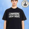 Oasis Live 25 World Tour 2025 What’s The Story Morning Glory Tracklist Album Cover Band Tee Merchandise Two Sided Unisex T-Shirt
