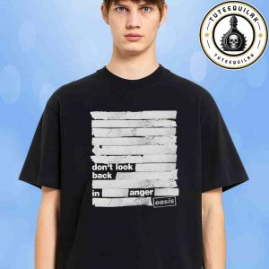Oasis Live 25 World Tour 2025 Exclusive Tee Don’t Look Back In Anger Tape Merchandise Unisex T-Shirt