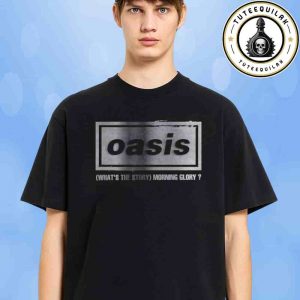 Oasis Live 25 World Tour 2025 What’s The Story Morning Glory Black Merchandise Unisex T-Shirt