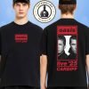 Guns N Roses Exclusive Tee Operation Trondheim Norway On July 2 2025 At Dahls Arena Report From 24 Merchandise Two Sided Unisex T-Shirt