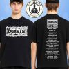 Oasis Live 25 World Tour Schedule 2025 Exclusive Tee Liam And Noel Retro Photo Print Merchandise Two Sided Unisex T-Shirt