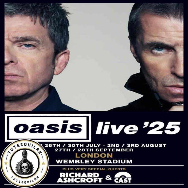 Oasis London 2025 Live '25 World Tour At Wembley Stadium Schedule Support Acts Venue Guide