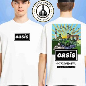 Oasis Manchester 2025 Live ’25 At Heaton Park Exclusive Tee What The Story Morning Glory On July 11-20 2025 Merch Two Sided Shirt