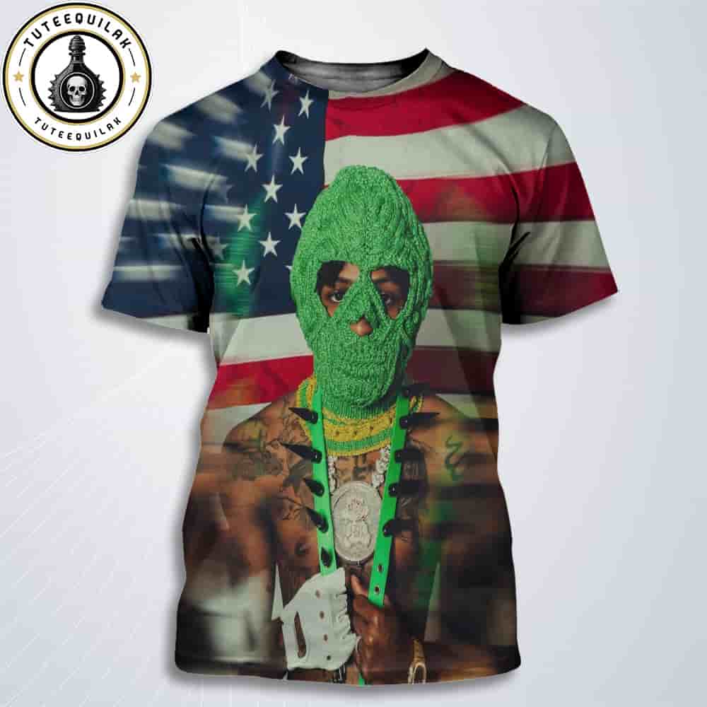 Official Poster Album Make America Slime Again By NBA Youngboy Release On 2025 All Over Print T-Shirt Official Poster Album Make America Slime Again By NBA Youngboy Release On 2025 All Over Print T-Shirt