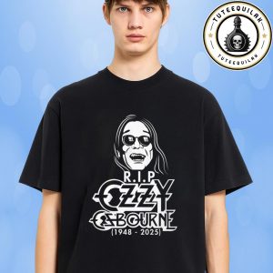 RIP Ozzy Osbourne 1948–2025 Memorial Tee For True Rock And Metal Fans Unisex T-Shirt