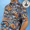 RSVLTS Collection Fantastic Four First Family Summer Hawaiian Shirt And Beach Short