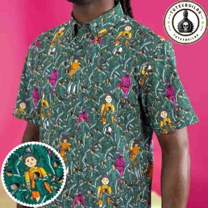 RSVLTS Collection Squid Game First Game Red Light Green Light All-Day Summer Polo Shirt