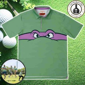 RSVLTS Collection Teenage Mutant Ninja Turtles Donatello All-Day Polo Shirt Premium Casual Wear for TMNT Fans