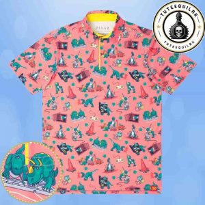 RSVLTS Summer Collections Disney and Pixar Toy Story Rowdy Rex Polo Shirt