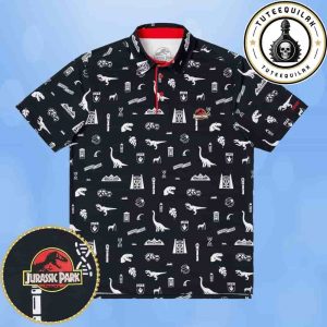 RSVLTS Summer Collections Jurassic Park Life Finds A Way Polo Shirt