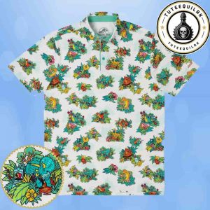 RSVLTS Summer Collections Jurassic Park Must Grow Faster Polo Shirt