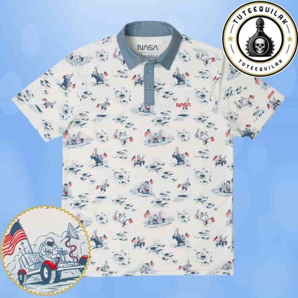 RSVLTS Summer Collections NASA Moon Buggy Polo Shirt