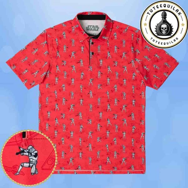 RSVLTS Summer Collections Star Wars Clone Meme Polo Shirt