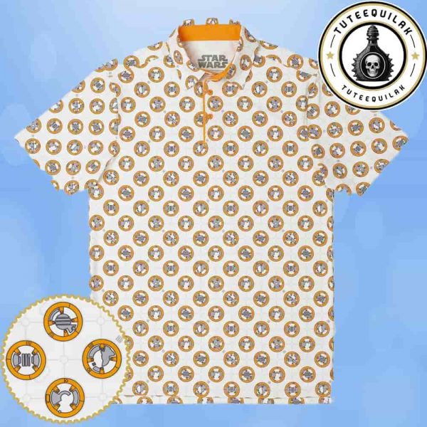 RSVLTS Summer Collections Star Wars The BB-8 Polo Shirt