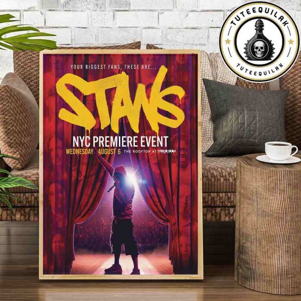 Eminem Shady Films Presents Stans Live August 6 2025 On The Rooftop At Pier 17 In The Seaport Poster Canvas
