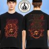 Imagine Dragons X ALLSAINTS Merch Drogando Loom World Tour 2025 Two Sided T-Shirt