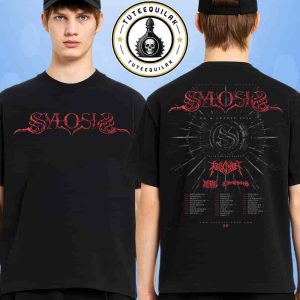 Sylosis UK And Europe Tour Dated List 2026 Merchandise Two Sided Unisex T-Shirt