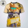 The Bad Guys 2 Poster Mr Piranha Only In Theaters August 1 2025 All Over Print T-Shirt