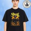 The Ghost Band Exclusive Tee Skeleton In Cathedral Blue Glow Merchandise Unisex T-Shirt