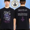 The Ghost Band Omaha 2025 Skeletour World Tour Venue Tee In Nebraska On August 3 2025 At CHI Health Center Merchandise Two Sided T-Shirt
